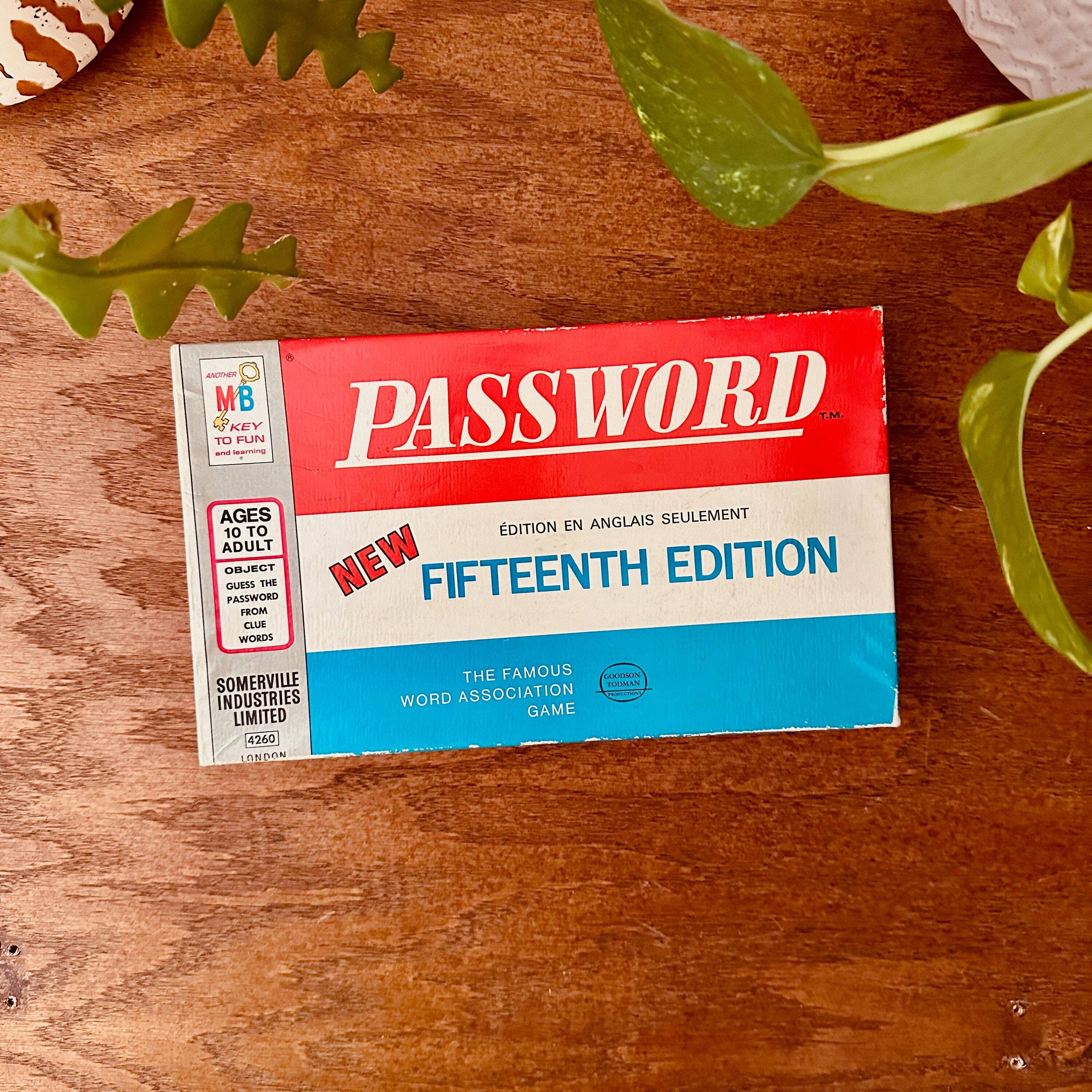 Password game vintage newest Like New